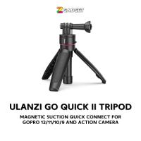 ขาตั้งกล้องโกโปร Ulanzi Go Quick II Tripod for GoPro 12/ 11/ 10/ 9 กล้อง Action (รุ่นอัปเกรดใหม่) ไม้เซลฟี่ ขาตั้งกล้อง