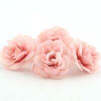 【cw】 100 pcs 4cmArtificial Silk RoseHeadScrapbooking HandmadeKissFor Wedding Decorative ！