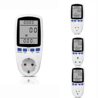 ▦ A50I AC Digital LCD Power Meter Power Meter Power Kwh Electric Energy Meter Measuring Socket Power Analyzer