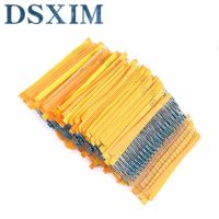 【CW】 600pcs/set 30 Kinds 1/4W Resistance 1  Metal Film Resistor Pack Assorted 1K 10K 100K 220ohm 1M Resistors 300pcs/set