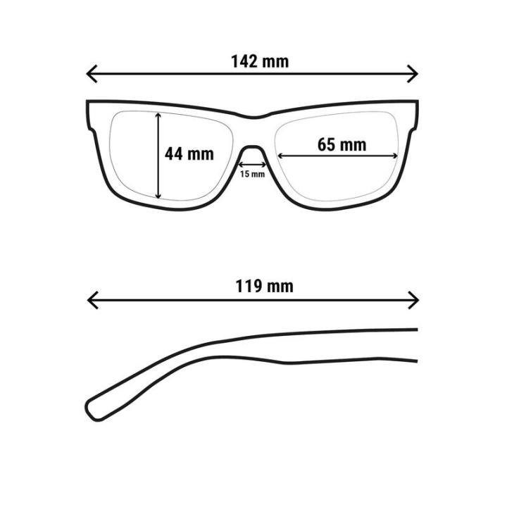 พร้อมส่ง-แว่นกันแดดเลนส์โพลาไรซ์สำหรับผู้ใหญ่-adult-polarised-category-4-hiking-sunglasses-mh590