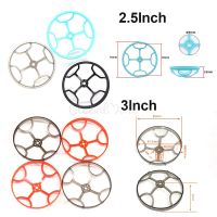 4ชิ้น3 2.5นิ้ว FPV ชุดปลอกกันกระแทกเป็ดป้องกันใบพัดชุดเฟรมโดรนสำหรับ Cinewhoop โดรนขนาดจิ๋ว Quadcopter