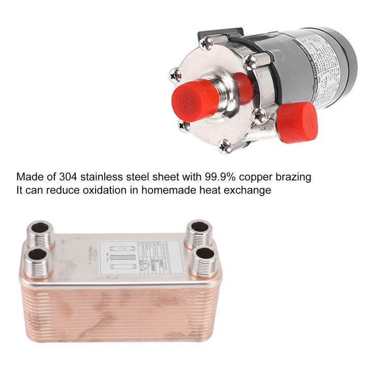 Plate Heat Exchanger Easy To Clean Brazed Plate Heat Exchanger