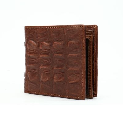 Fashion Men Wallets Purse With Coin Pocket Crocodile Bifold Credit Card Holder Alligator Classic Retro Leather Wallet Men Purses