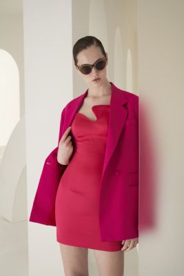 NICHp : Demi short dress New collection 2023 สินค้าพรีออเดอร์