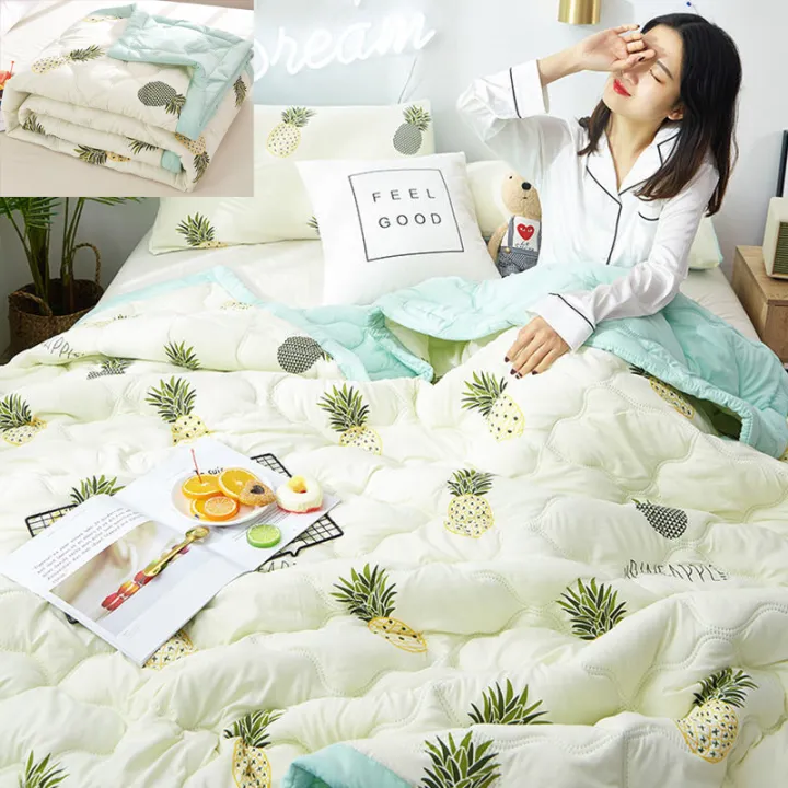Super Soft Cotton Blanket Comforter Summer Cool Air Conditioner Quilt