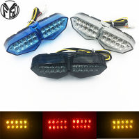 ไฟท้ายด้านหลังแบบบูรณาการ LED เปิดสัญญาณไฟท้ายสำหรับ Yamaha YZF R6 2000-2016 2007 2008 2009 2010 2011 2012 2013 2014 2016