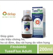 Fitobimbi Tussiflux Adult - Siro Hỗ Trợ Giảm Ho làm Dịu Họng