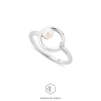 Maison de Jewels - Orbita Ring แหวนเงินแท้ แหวนมุก