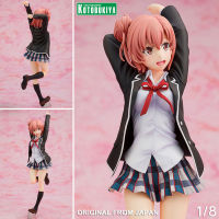 งานแท้ 100% Kotobukiya จากการ์ตูนเรื่อง Oregairu My Teen Romantic Comedy SNAFU กะแล้วชีวิตรักวัยรุ่นของผมมันต้องไม่สดใสเลยสักนิด Yui Yuigahama ยูอิกาฮามะ ยูอิ หรือ ยุย ยุยกาฮามะ 1/8 ชุดนักเรียน Yahari Ore no Seishun Love Come wa Machigatteiru Kan Figure