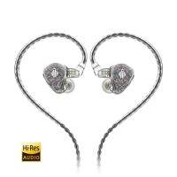 Hidizs MS1 Galaxy Earphone HiFi ที่มีประสิทธิภาพสูงสองวงจรแม่เหล็กไดรฟ์เวอร์ไดนามิกจอภาพในหูพร้อมไมโครโฟน