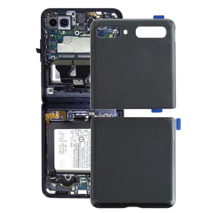 1pcs-back-plate-for-samsung-galaxy-z-flip-5g-sm-f707-battery-back-glass-cover-rear-door-housing-case-replacement