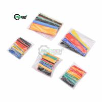 164pcs Heat-shrink Tubing Thermoresistant Tube Heat Shrink Wrapping Kit Electrical Connection Wire Cable Insulation Sleeving Electrical Circuitry Part