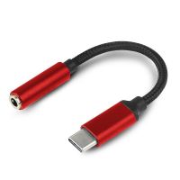 【】 ClickDeals สำหรับหูฟัง USB AUX เป็นดิจิตอลประเภท3.5Mm 3.5 C ออดิโอ USB ไปยังหูฟัง C ชิปแปลงสายโทรศัพท์