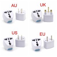 1PC Universal US UK AU To EU Plug USA To Euro Europe Travel Wall AC Power Charger Outlet Adapter Converter 2 Round Pin Socket Wires  Leads  Adapters