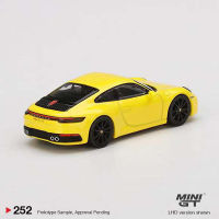 MINI GT 164 Model Car Porsche 911 (992) Taycan Alloy Vehicle Display Gifts Collection