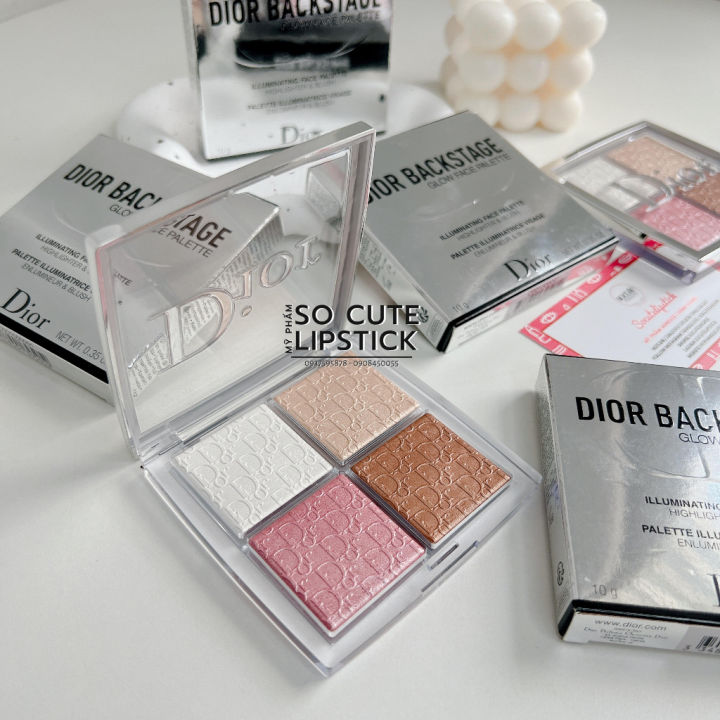 Christian Dior Backstage Glow Face Palette Highlight  Blush buy to  Vietnam CosmoStore Vietnam