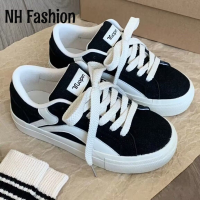 NH Fashion  รองเท้าผ้าใบผญ รองเท้าผ้าใบผู้หญิง รองดท้าผ้าใบ ผญ 2023 NEW  36Z230908