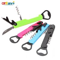 Ossayi 4 IN 1 Professiona Corkscrew Wine Opener Jar Beer Bottle Openers Screw Tools