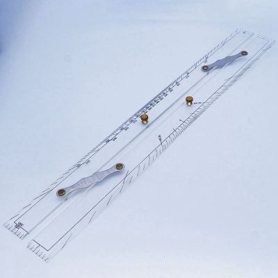 Marine Nautical Charts Mapping Points to Pull Parallel Ruler 450MM