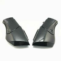 Motorcycle Rear Ram Air Intake Tube Duct Cover Fairing Air Intake Tube Duct Cover Intake Pipe Fairing for Yamaha YZF R1 2009-2014 Carbon Fiber Color