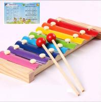 Learning Education Wooden Xylophone for Children Kid Musical Funny Toys 8-Note Music Instrument Montessori Educational Toy