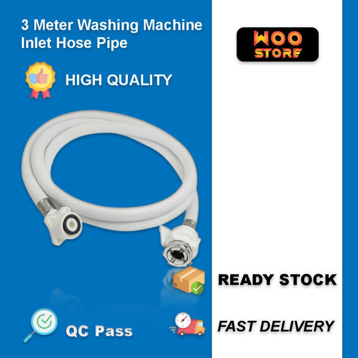 [OFFER] 3 METER Washing Machine Inlet Hose Pipe 3 Meter High Quality