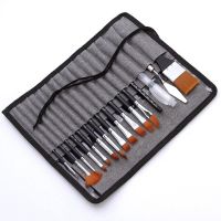 Multi-Purpose Watercolor Brush With Drawstring Case  Artist Paint Brush Set For Acrylic Oil Watercolor Canvas Paint Tools Accessories