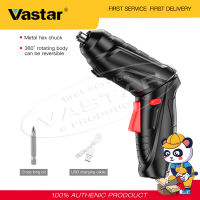 Vastar สว่านไฟฟ้าไร้สาย,ไขควงไฟฟ้าไร้สาย1800MAH สว่านไฟฟ้าแบบพกพาหมุน90 ° สว่านไฟฟ้าหนึ่งอันใช้งานได้สองแบบ