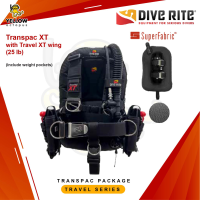 DIVE RITE - Transpac XT with Travel XT wing (25 lb)