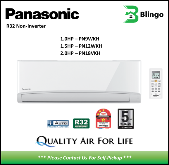 Panasonic 15hp R32 Wall Mounted Non Inverter Air Conditioner Cscu Pn12wkh 1 Lazada 2023