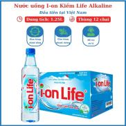 Nước uống I-on Life kiềm Alkaline 1.25L thùng 12 chai chất lượng Nhật Bản