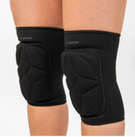 Womens modern and urban dance knee pads - Black