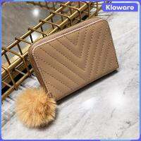 Kloware กระเป๋าสตางค์น้ำหนักเบาพกพากระเป๋าถืออินเทรนด์ Pouch Koin Dompet Koin สำหรับกระเป๋าคลัทช์ผู้หญิงสำหรับตั้งแคมป์ออกเดทเดินป่าเดินทาง