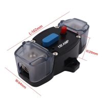 Circuit Breaker Manual Reset, Car Stereo Audio Inline Fuse Block Holders Inverter for Automotive Rv Marine Boat