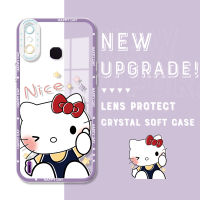 Casing Ponsel 4C อัจฉริยะสำหรับ Infinix Smart 4 X653C X653 Smart 6 Plus เคสการ์ตูนกันกระแทกของแท้ปลอกอ่อนเคสมือถือใสสำหรับคลุมทั้งหมดกล้อง