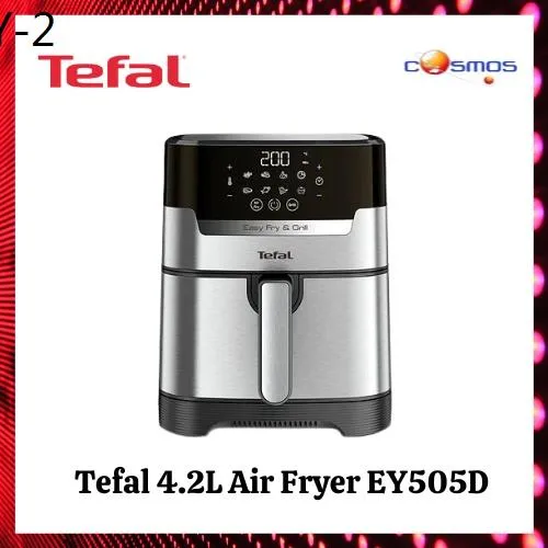 Tefal 4.2L EY505D Easy Fry Grill Deluxe Air Fryer Lazada