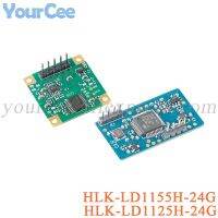 HLK-LD1155H-24G LD1125H-24G Human Presence Sensor การตรวจจับเรดาร์ไมโครเวฟ 24G โมดูลตรวจจับการเคลื่อนไหว TTL การสื่อสารแบบอนุกรม