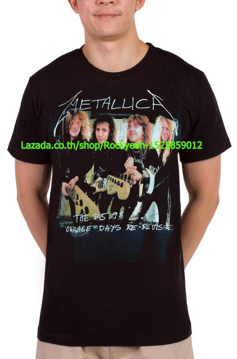 เสื้อวง-metallica-เสื้อเท่ห์-แฟชั่น-เมทัลลิกา-ไซส์ยุโรป-rdm1707