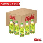 Combo 24 chai Oishi Nước Soda Chanh C+ 350ml chai