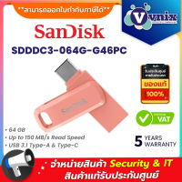 Sandisk SDDDC3-064G-G46PC 64 GB FLASH DRIVE (แฟลชไดร์ฟ) SANDISK ULTRA DUAL DRIVE GO By Vnix Group