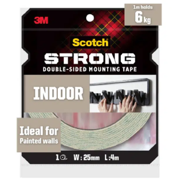 3M Scotch INDOOR Double Sided Mounting Tape 25MM X 4M Lazada PH