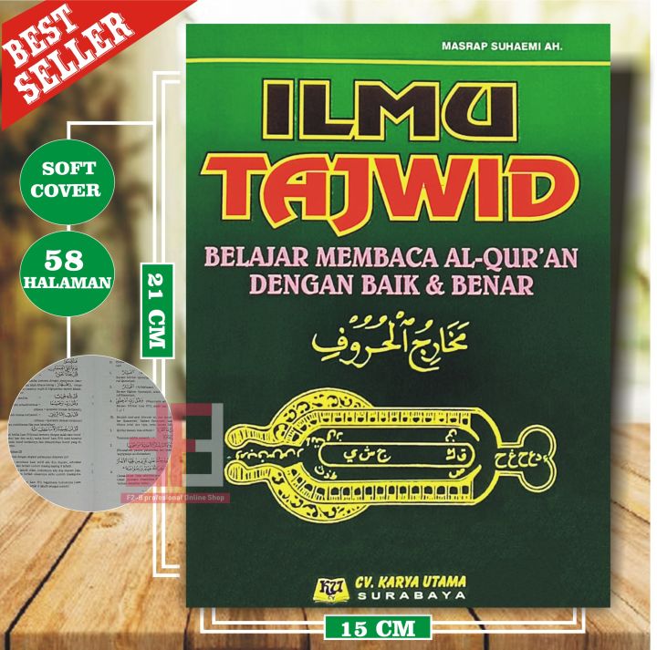 Buku Ilmu Tajwid Belajar Membaca Al-Qur'an Dengan Baik & Benar ...