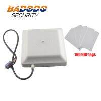 UHF RFID Reader 6M เครื่องอ่านช่วงยาว RS232/485/ Wiegand26ฟรี SDK พร้อมแท็ก100 UHF ตัวเลือก