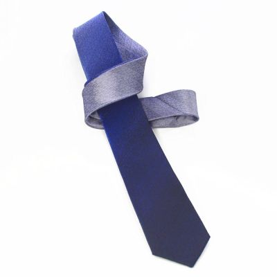 Ricnais Fashion Solid 6cm Slim Tie Bule Red Jacquard Woven Gradient Necktie For Mens Business Wedding Skinny Gravata Accessories