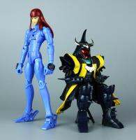 Lutoys โมเดล Ronin Warriors Yoroen Samurai Troopers Shuten Doji PVC ตุ๊กตาขยับแขนขาได้ของขวัญโมเดลของเล่น