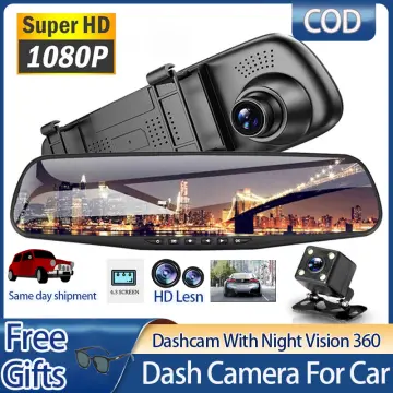 AZDOME M17 WiFi Dash Cam APP 1080P FHD DVR Car Driving Recorder 3inch IPS  Camera