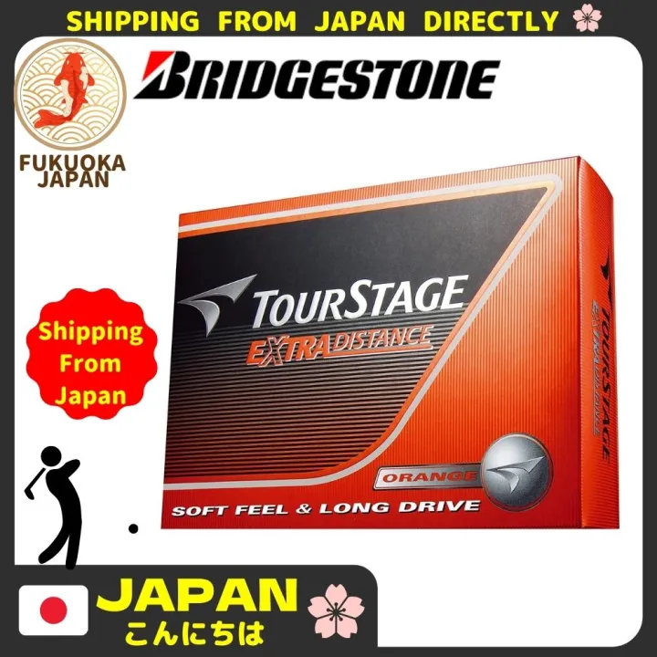 [ BRIDGESTONE ] Bridgestone golf ball TOURSTAGE extra distance 1 dozen 12 balls TEOX [ Shipping