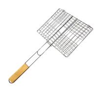 Fish Griller Lightweight Grill Baskets For Outdoor Grill Vegetables Grill Accessories Barbecue Clip Supporting Food Nets Clip Cooking Utensils