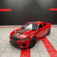 1:36 Charger Hellcat SRT Alloy Sports Car Model Diecast Metal Toy Simulation Collection Kids Exquisite and Compact Birthday Gift Die-Cast Vehicles